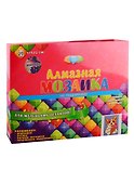 Набор для творчества Рыжий Кот. Алмазная мозаика классическая «Корги с мороженым», 17 х 22 см, 14 цветов - 1