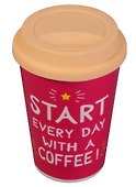 Стакан керамический Start every day (ПВХ бокс) - 0