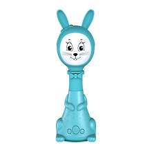 Зайчик Няня. Голубой. Музыкальная интерактивная игрушка