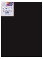 Холст на подрамнике 40*50, грунтованный черный, мелкозернистый