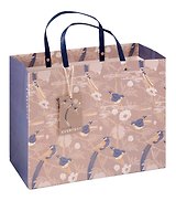Пакет А4 32*26*12 "Birds" жен., бум.мат.ламинат 