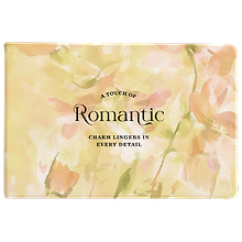 Еженедельник дат. 2027г. А6 64л 160*90 "Romantic" желтый, иск.кожа, интегр.переплет, тисн.фольгой, ляссе, горизонт.карманный, скругл.углы