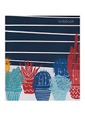 Книги для записей (евротетради) А5- (146х167), 120л. Интеграл. переплет,мат.ламинац. Форзацы – белые. Бумага – оф.60 г/м2, белая, клетка. Сшитый блок. - 0