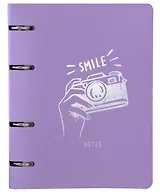 Тетрадь на кольцах в клетку Listoff, "ColourMania 17", 100 листов