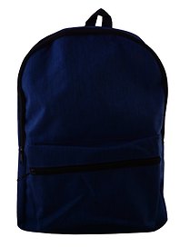 Рюкзак школьный, 40 см, синий, меланж, GoodMark