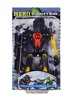 Робот-трансформер Hero Fighter в блистере черный (15-01842-2010-3-black)