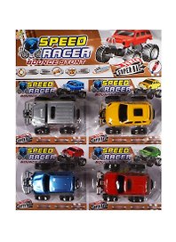 Набор игрушек «Машина Джип Speed Racer», 4 штуки