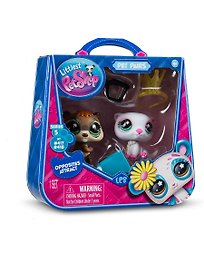 Игровой набор «Пара друзей: Противоположности притягиваются» Littlest Pet Shop, Hasbro