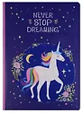 Блокнот "Never stop dreaming. Eдинорог"