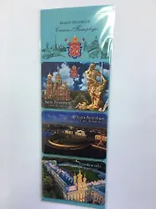Набор магнитов. 3 шт. Санкт-Петербург NM-019