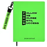 Дневник школьный Феникс+, "Плонже неоново-салатовый"