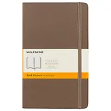 Книга для записей Moleskin Classic Soft, мягкая обложка, коричневая, 120 листов, А5