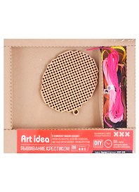 Набор для творчества Art idea. Вышивание крестиком «Пончик»