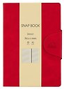 Книга для записей. А5 80л лин. "Snap book. No 5" иск.кожа, тв.переплет, магн. клапан, термотеснение, ляссе, инд. уп.