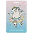 Чехол для карточек Unicorn ballerina фиолетовый градиент (ДК2018-139) - 0