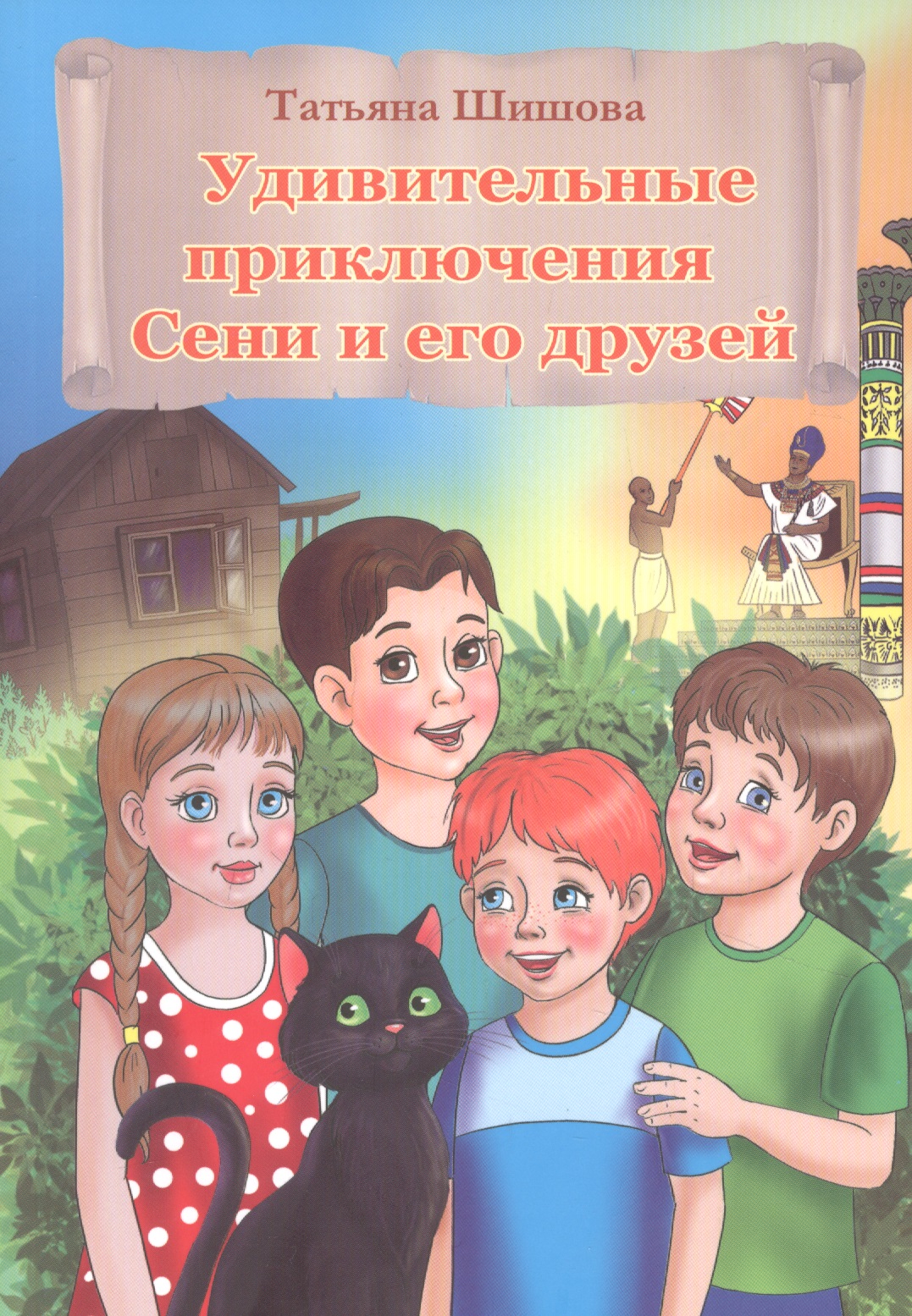 Обложка книги «Удивительные приключения Сени и его друзей»