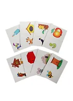 НИ Кто в домике живет (00131) (карточки пазлы 8 пар) (обуч. серия) (Половинки) (3+) (коробка)