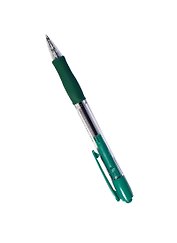 Шариковая ручка зелёная автоматическая, BPGP-10R-F (G), Pilot