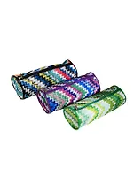 Пенал-тубус "Цветная лесенка", ткань, Black Ant