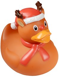 Игрушка для купания LiLaLu  Уточка новогодний олень