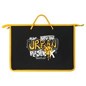 Папка для тетрадей А4 "Basketball" пластик, молния, текст.ручки