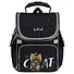 Ранец "Cat on black" 1отд., 37*28*21см, 3 кармана, анатомическая спинка - 1