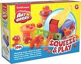 Набор д/творчества Erich Krause, ArtBerrySqueeze & Play (тесто д/моделир. 2*100г+4формы) 30365