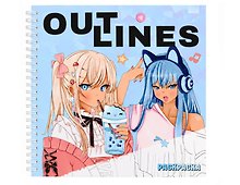 OUTLINES. Раскраска «Anime Teens»