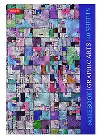 Блокнот "Graphic Arts", А5, 40 листов, клетка
