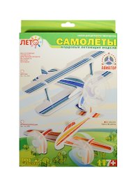 Кордовые летающие модели Самолеты Бомбардировщик См-002 (LORI) (набор д/творч.) (7+) (Авиатор) (коробка) (Колорит)