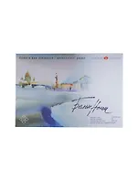 Альбом для акварели 20л "Белые Ночи" склейка, яичная скорлупа, 130х190, 200г/м2, ЗХК