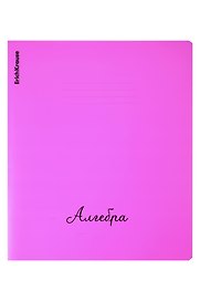 Тетрадь на кольцах «Neon. Алгебра» в ассортименте 48 листов в клетку - Erich Krause