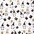 Бумага упаковочная 70*100см "Black.Gold.Whitel" НГ,инд.уп., ассорти - 2