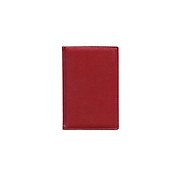 Алфавитная книга А6 96л 85*145 "Корсика" бордо, inФОРМАТ