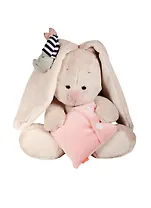 Мягкая игрушка Зайка Ми  с подушкой и месяцем (15 см) (SidX - 165)