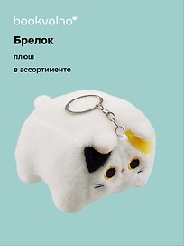 Брелок Кот прямоугольный (плюш) (12 см)