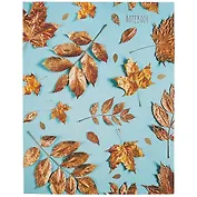 Книга для записей «Золотые листья», 72 листа, А5