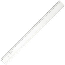 Линейка 40 см, пластиковая, прозрачная, Koh-i-Noor