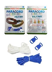 Happy Loom Paracord Extreme Military Набор для плетения браслетов (02178) (2 браслета) (2 паракорда 220см (d=3мм)+2 замочка) (6+) (флоупак)
