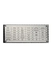 Конструктор металлический N2 (набор доп. деталей)