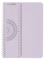 Тетрадь в клетку Listoff, "Лавандовая тетрадь", А5, 80 листов