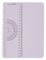 Тетрадь в клетку Listoff, "Лавандовая тетрадь", А5, 80 листов