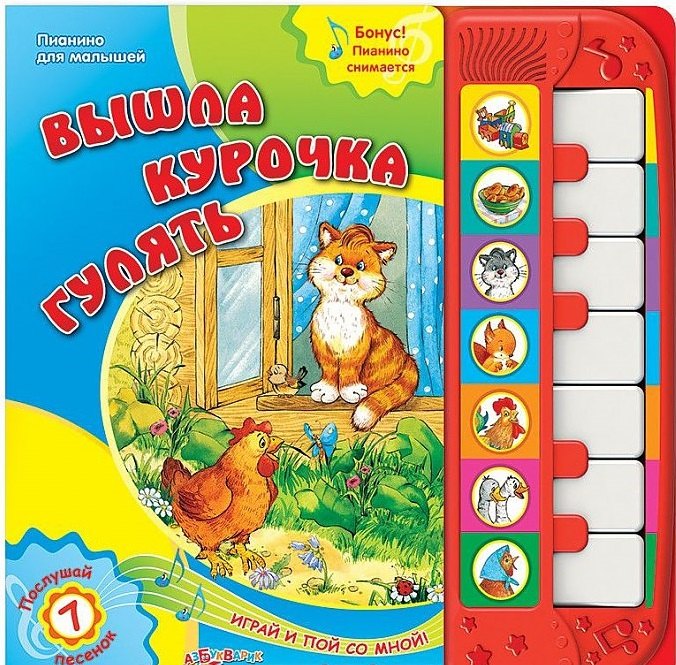 

Вышла курочка гулять : для самых маленьких (пианино)