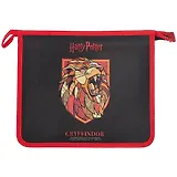 Папка для тетрадей А5 2отд. "Гарри Поттер" 205*240*65мм, пластик, молния, инд.уп.