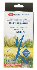 Карандаши цветные 24цв "Мастер-Класс" к/к, лимит.серия, Мастер-Класс
