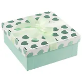 Подарочная коробка «Мятные сердечки», 15 х 15 см