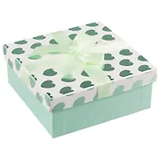 Подарочная коробка «Мятные сердечки», 15 х 15 см
