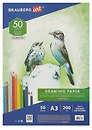Бумага для рисования и графики А3, 50л., 200 г/м2, ВАТМАН ГОЗНАК, BRAUBERG ART CLASSIC, 114490