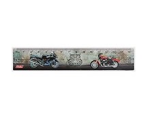 Линейка 15см "MotoBike", пластик., подвес, Hatber