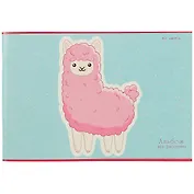 Альбом для рисования Unnika, "Милая лама", А4, 40 листов, на скрепке